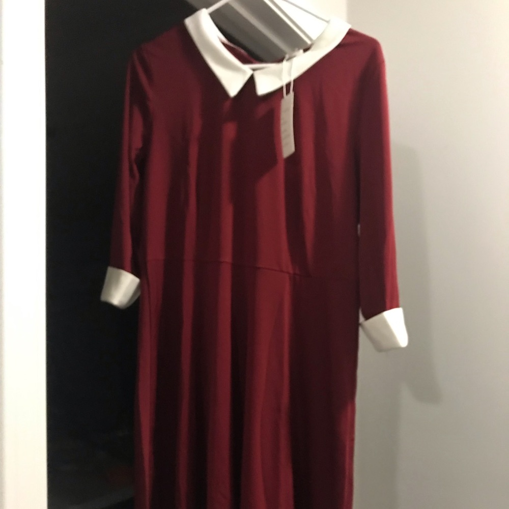 Peter Pan collared dress